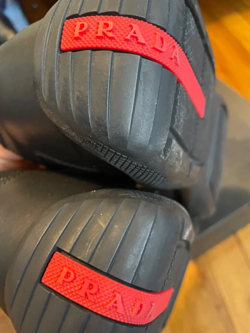 Prada America Cup Black Men's Sneakers - Picture 8 of 8
